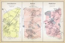 Kingston East, Danville, Hampstead, New Hampshire State Atlas 1892